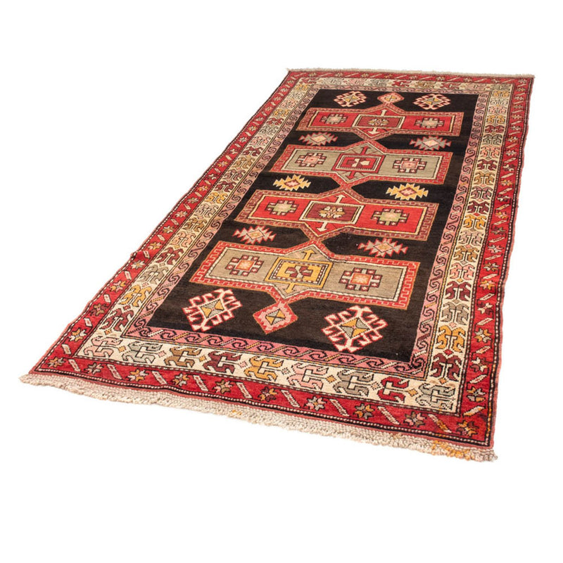 Biegacz Perski dywan - Nomadyczny - 235 x 117 cm - ciemnoniebieski