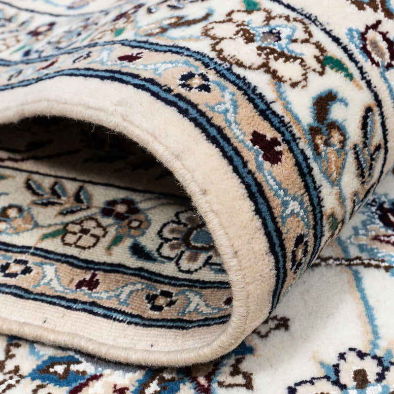 Dywan perski - Nain - Królewski - 348 x 250 cm - srebrny