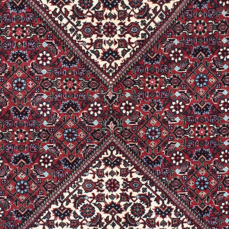 Biegacz Dywan perski - Bijar - 215 x 80 cm - niebieski