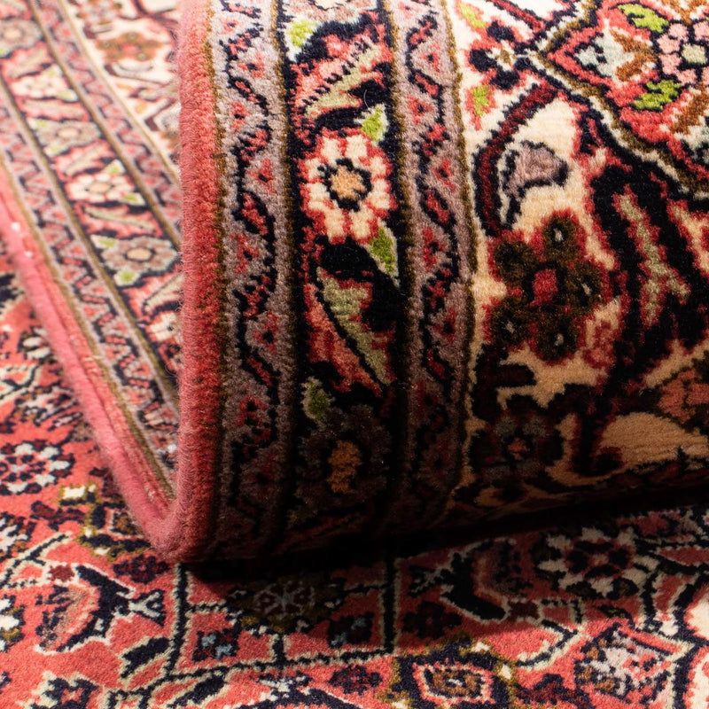 Dywan perski - Bijar - 283 x 204 cm - ciemna czerwień