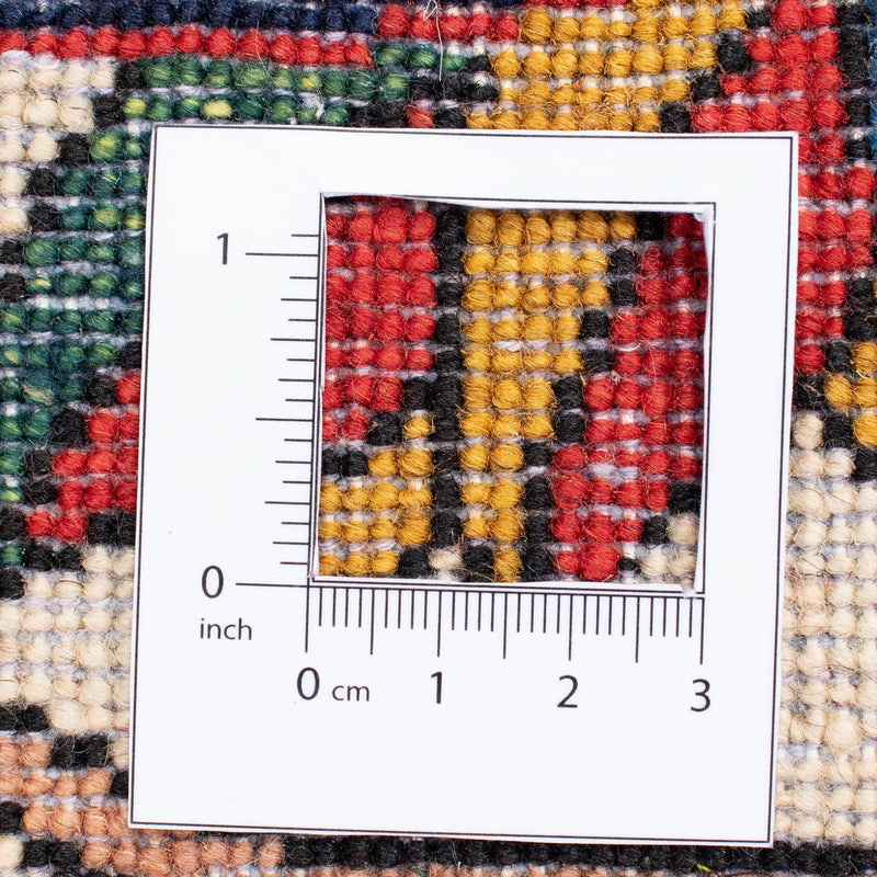 Perski dywan - Nomadyczny - 361 x 246 cm - ciemna czerwień