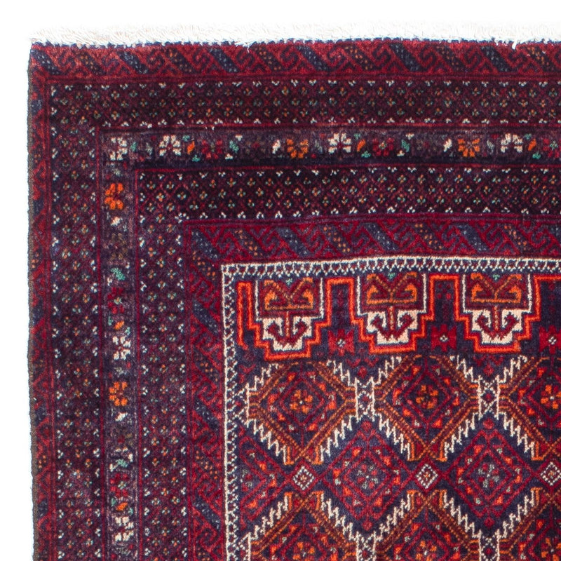 Dywan beludżycki - 165 x 95 cm - ciemna czerwień