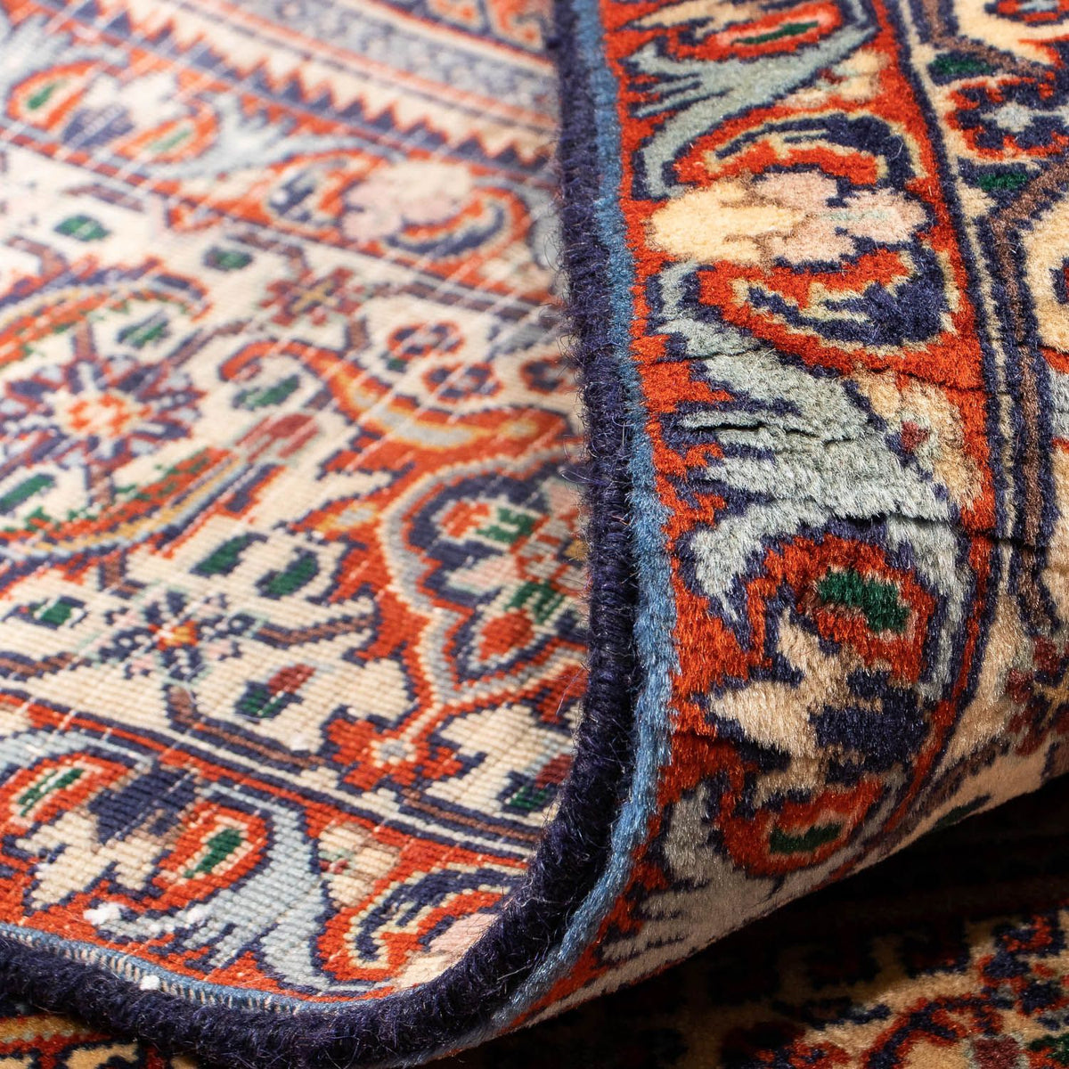 Dywan perski - Bijar - 240 x 138 cm - brązowy