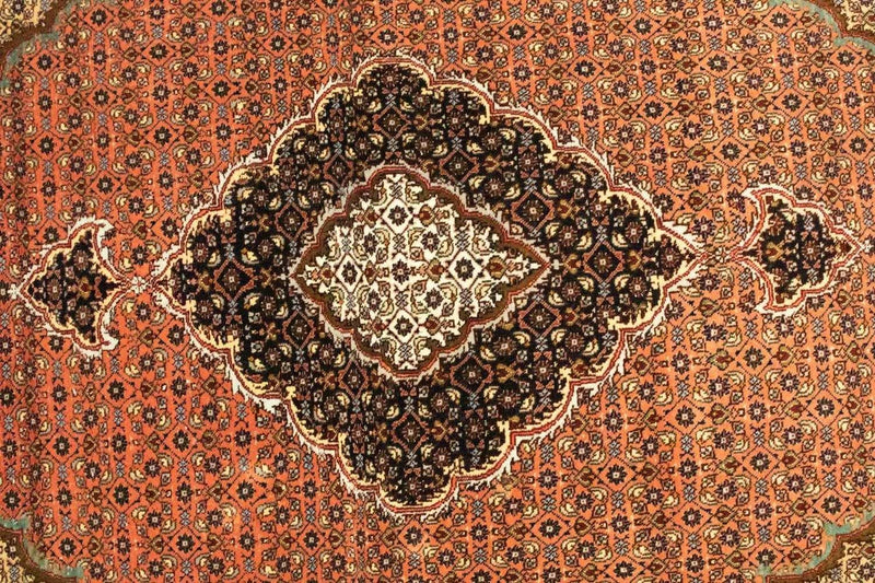 Dywan perski - Tabriz - Królewski - 155 x 107 cm - rdza