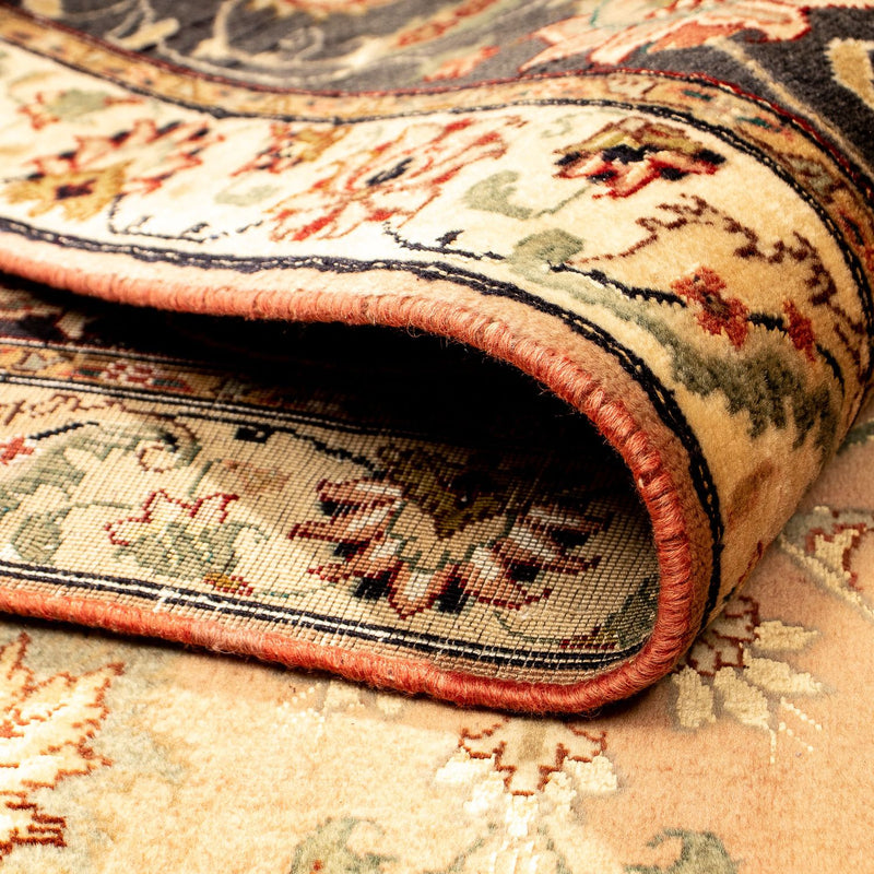 Dywan perski - Tabriz - Królewski - 346 x 255 cm - jasnobrązowy