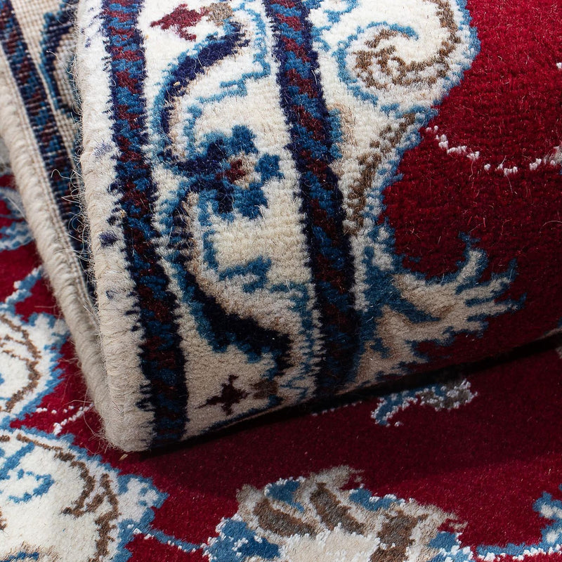 Dywan perski - Nain - 137 x 87 cm - ciemna czerwień