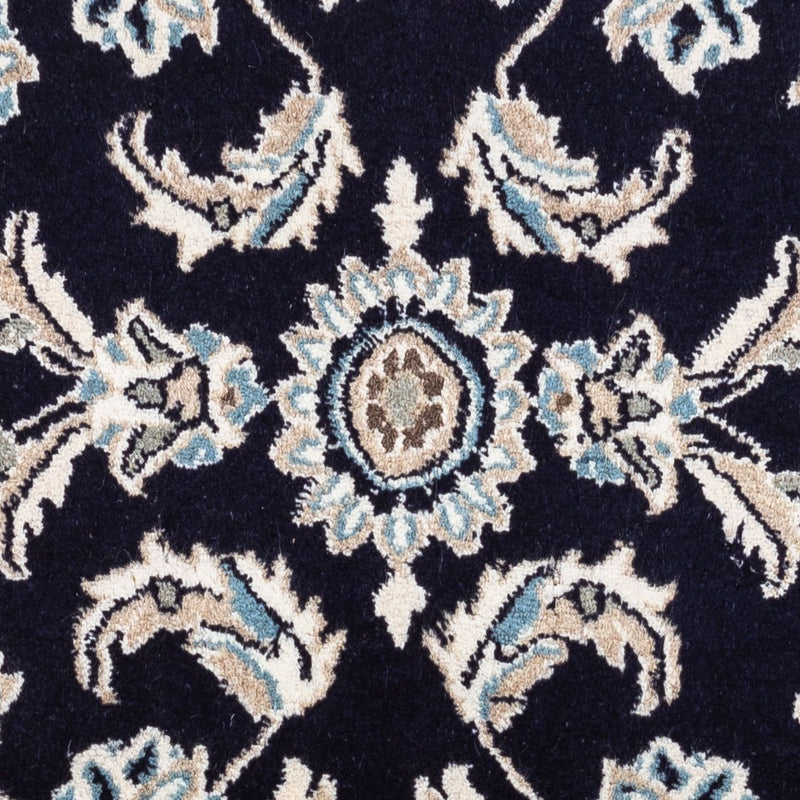 Dywan perski - Nain - 142 x 66 cm - ciemnoniebieski