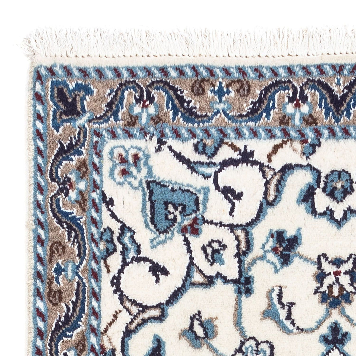 Dywan perski - Nain - 146 x 67 cm - beżowy