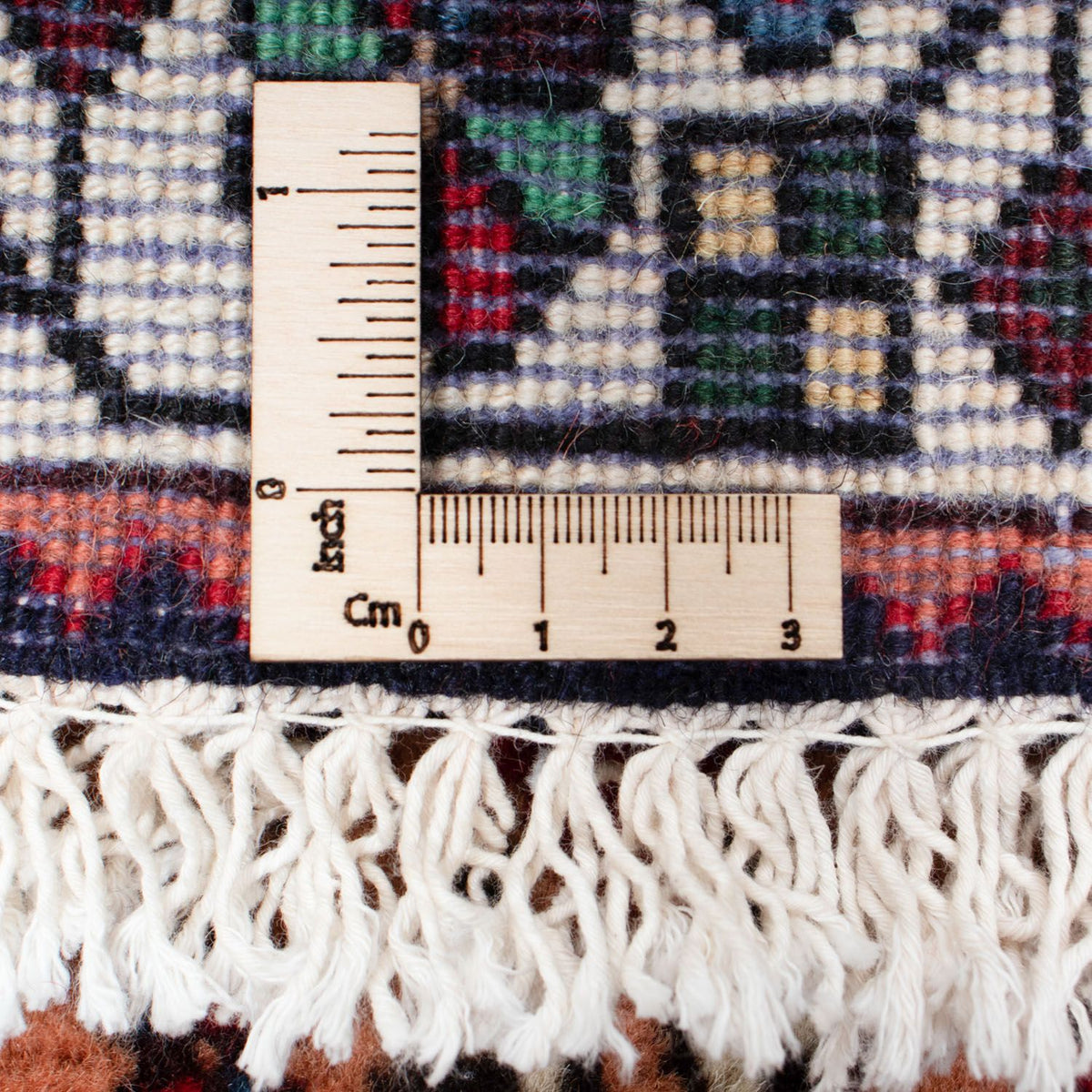 Biegacz Perski dywan - Nomadyczny - 206 x 78 cm - ciemnoniebieski