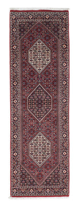 Biegacz Dywan perski - Bijar - 225 x 72 cm - czerwony