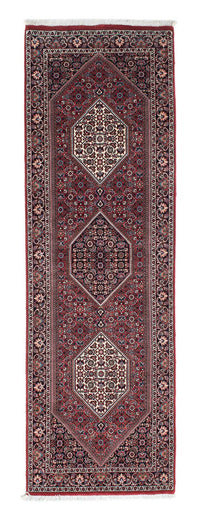 Biegacz Dywan perski - Bijar - 225 x 72 cm - czerwony