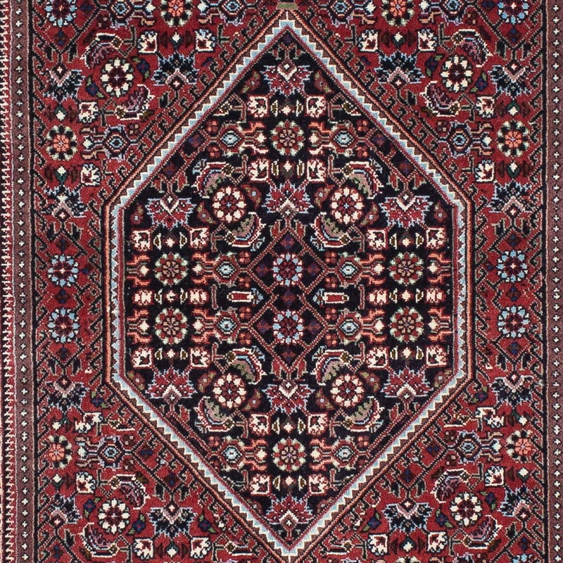 Biegacz Dywan perski - Bijar - 225 x 72 cm - czerwony