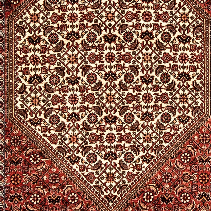 Biegacz Dywan perski - Bijar - 297 x 84 cm - wielokolorowy