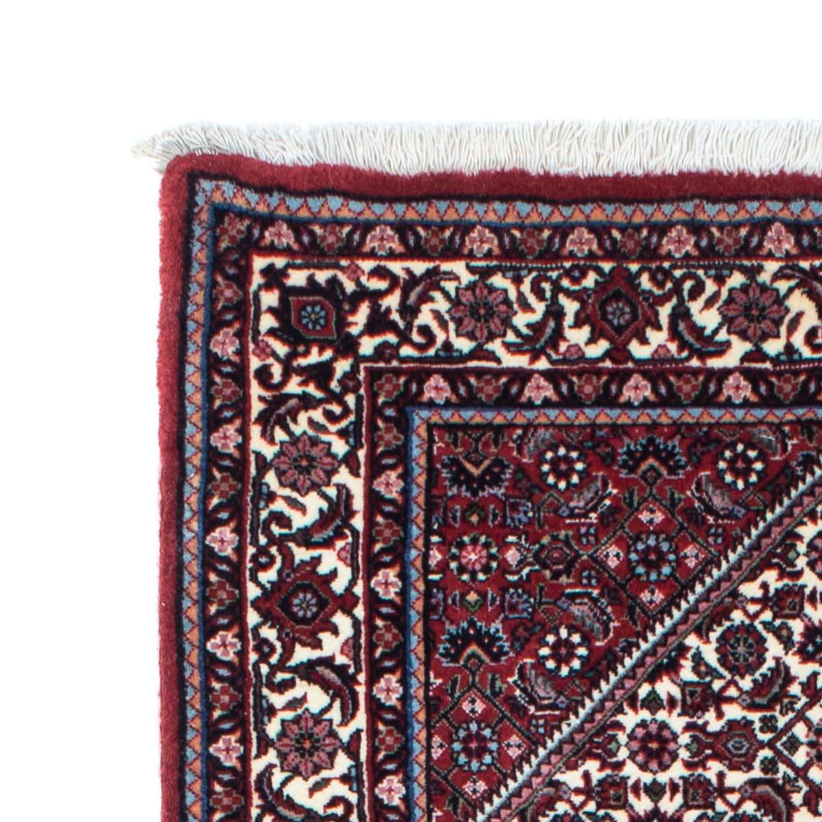 Biegacz Dywan perski - Bijar - 213 x 76 cm - beżowy