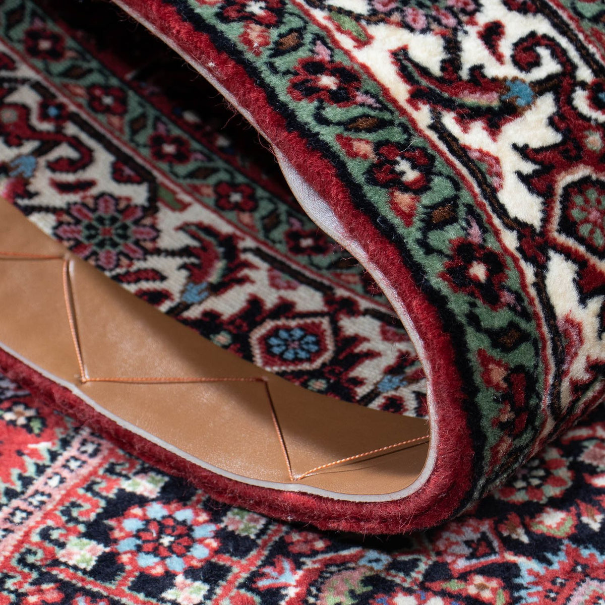 Biegacz Dywan perski - Bijar - 208 x 74 cm - ciemnoniebieski