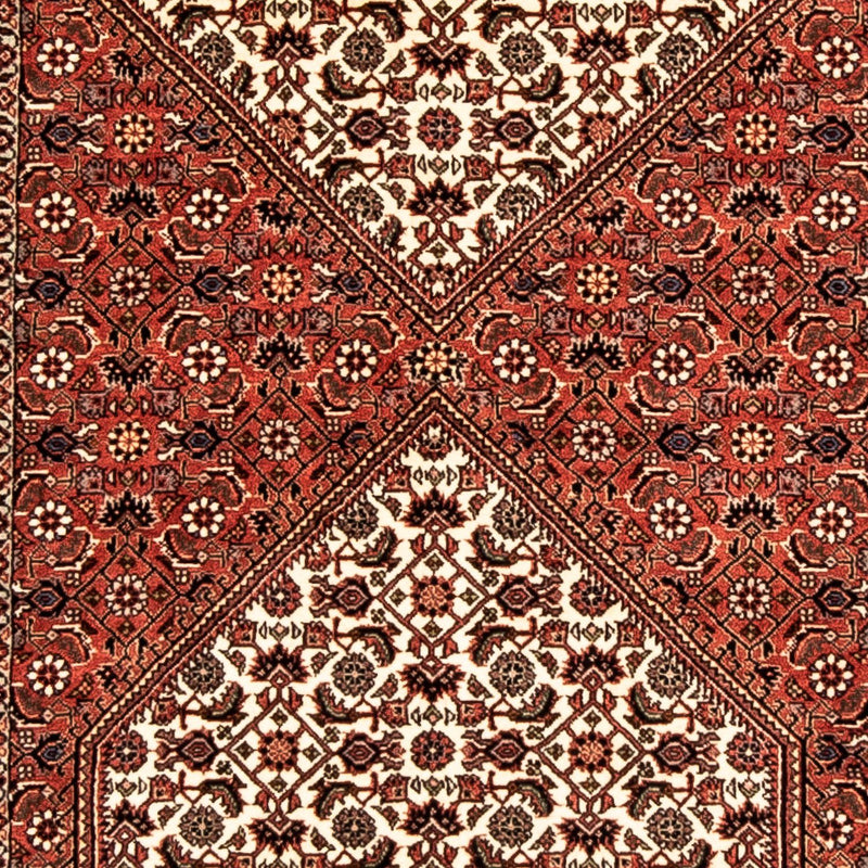 Biegacz Dywan perski - Bijar - 291 x 85 cm - wielokolorowy