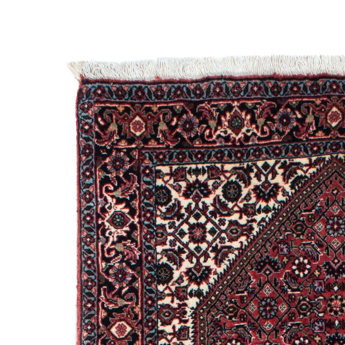 Biegacz Dywan perski - Bijar - 217 x 74 cm - beżowy