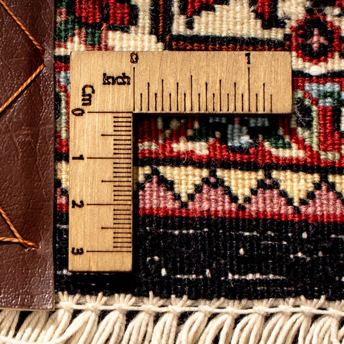 Biegacz Dywan perski - Bijar - 293 x 84 cm - wielokolorowy