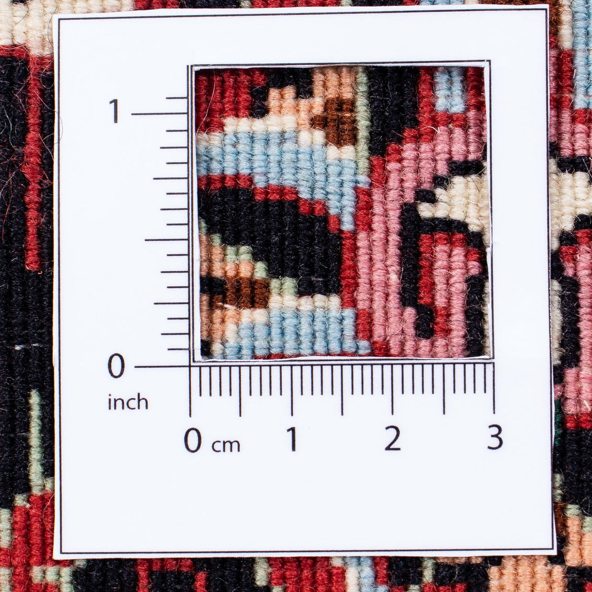 Dywan perski - Bijar - 296 x 250 cm - ciemna czerwień