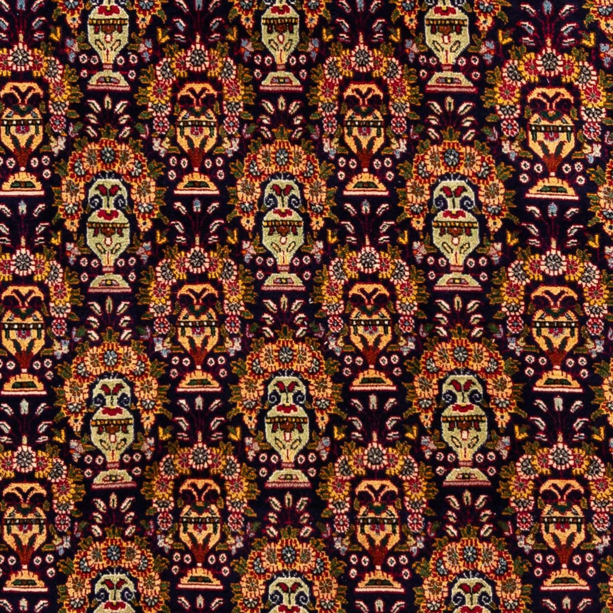 Dywan perski - Tabriz - Królewski - 300 x 198 cm - ciemnoniebieski