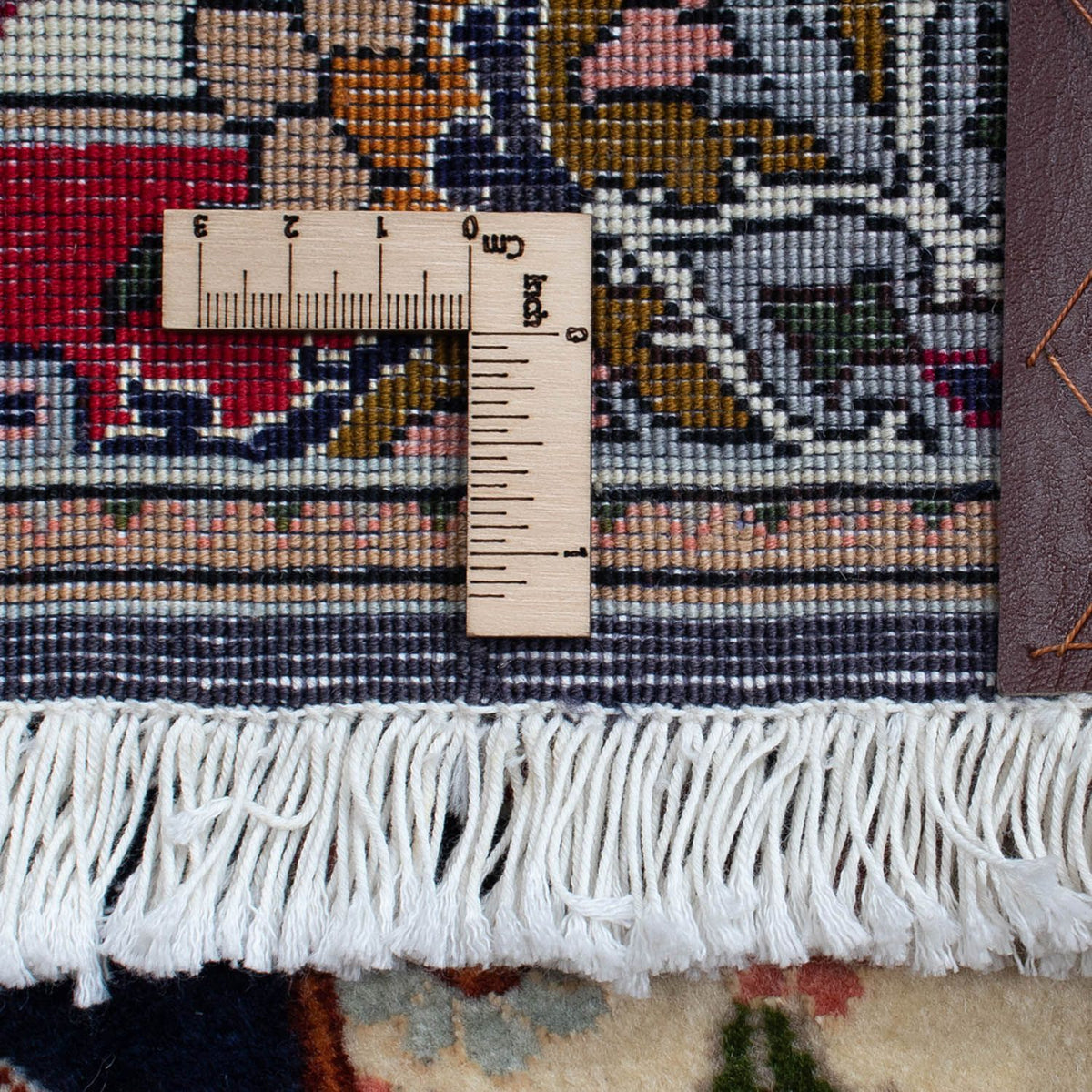 Dywan perski - Tabriz - Królewski - 93 x 61 cm - ciemnoniebieski