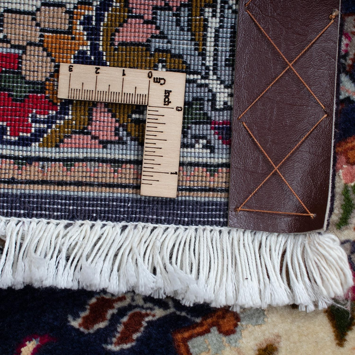 Dywan perski - Tabriz - Królewski - 92 x 62 cm - ciemnoniebieski