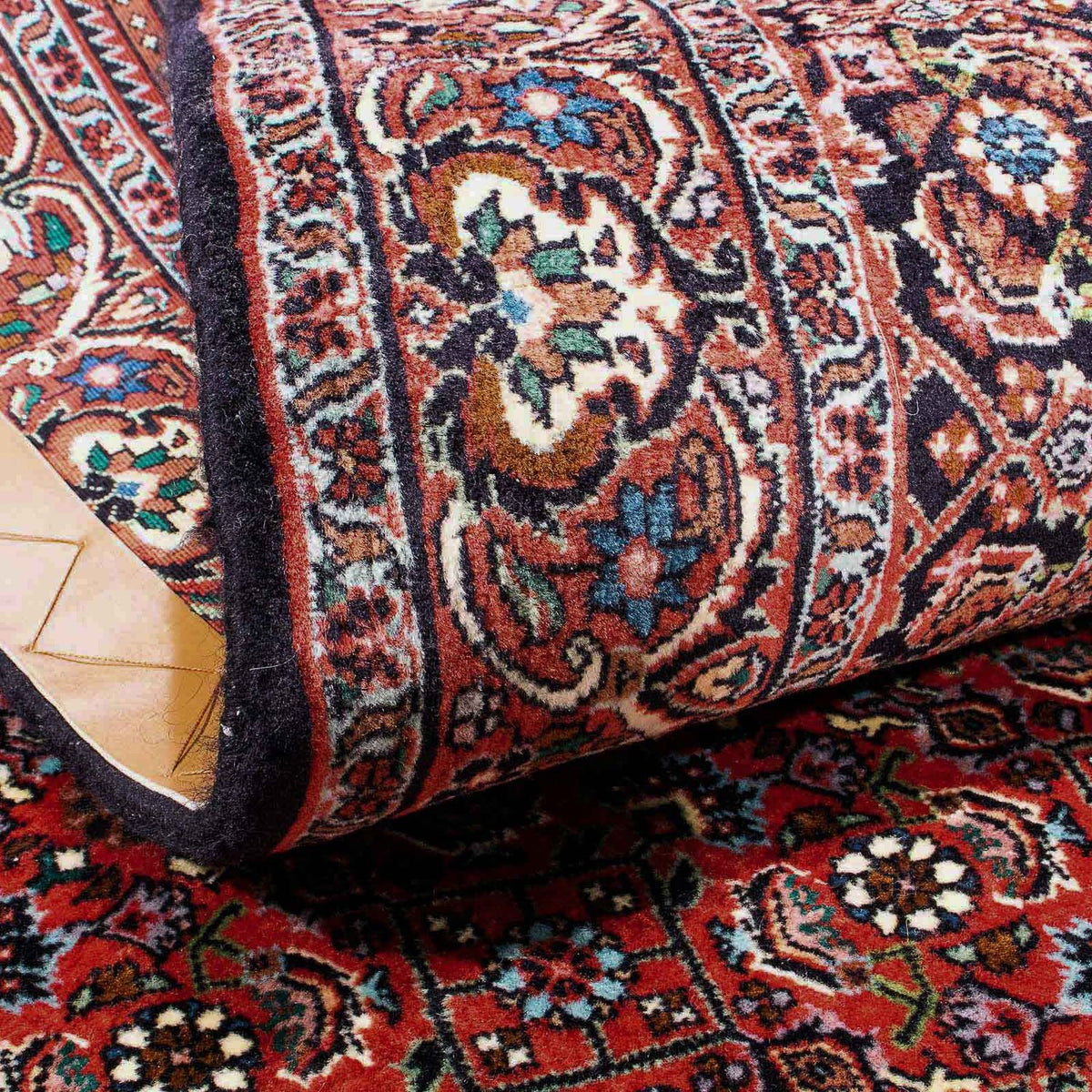 Dywan perski - Bijar - 183 x 110 cm - czerwony