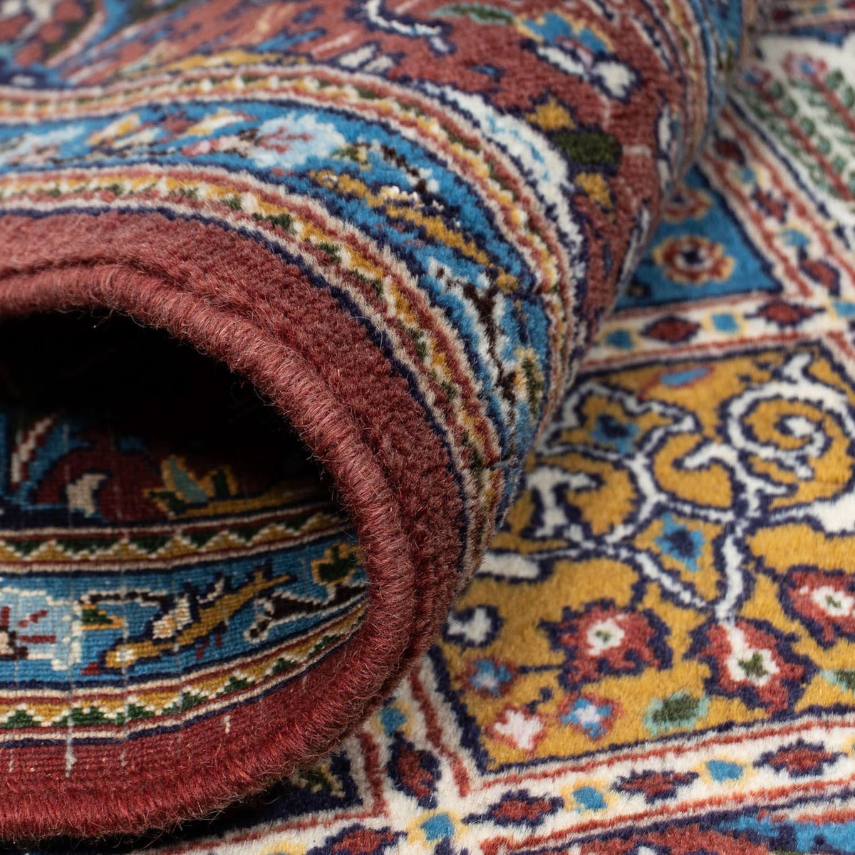 Dywan perski - Klasyczny - 205 x 172 cm - brązowy