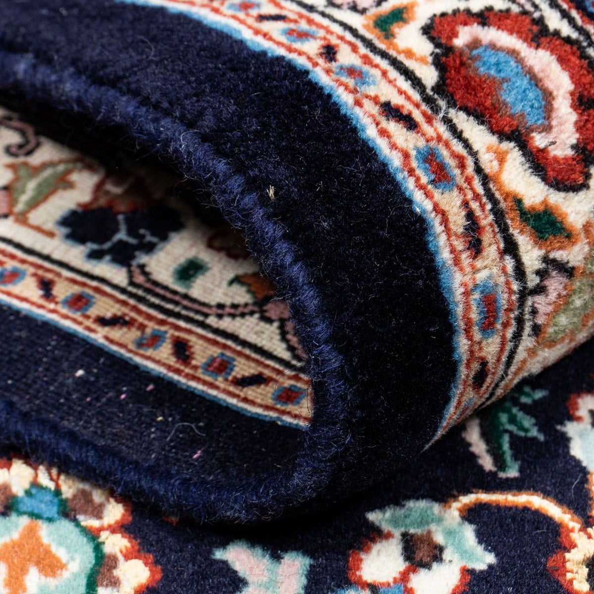 Dywan perski - Klasyczny - 274 x 192 cm - ciemnoniebieski