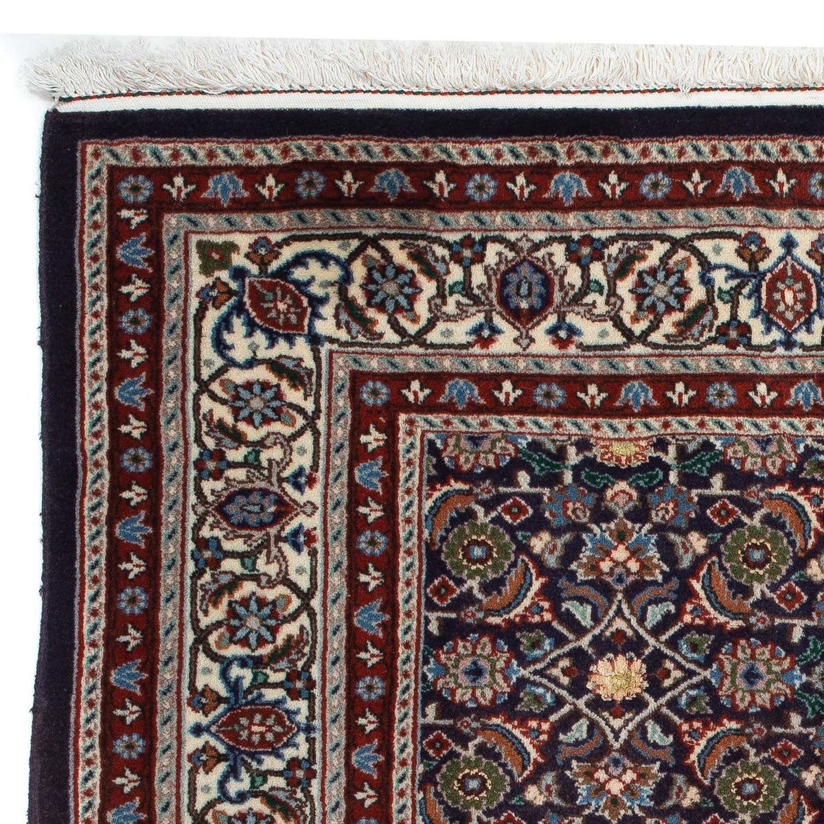 Dywan perski - Klasyczny kwadratowy  - 104 x 103 cm - ciemnoniebieski