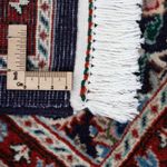 Dywan perski - Klasyczny kwadratowy  - 104 x 103 cm - ciemnoniebieski