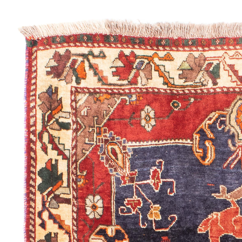 Perski dywan - Nomadyczny - 170 x 117 cm - ciemnoniebieski