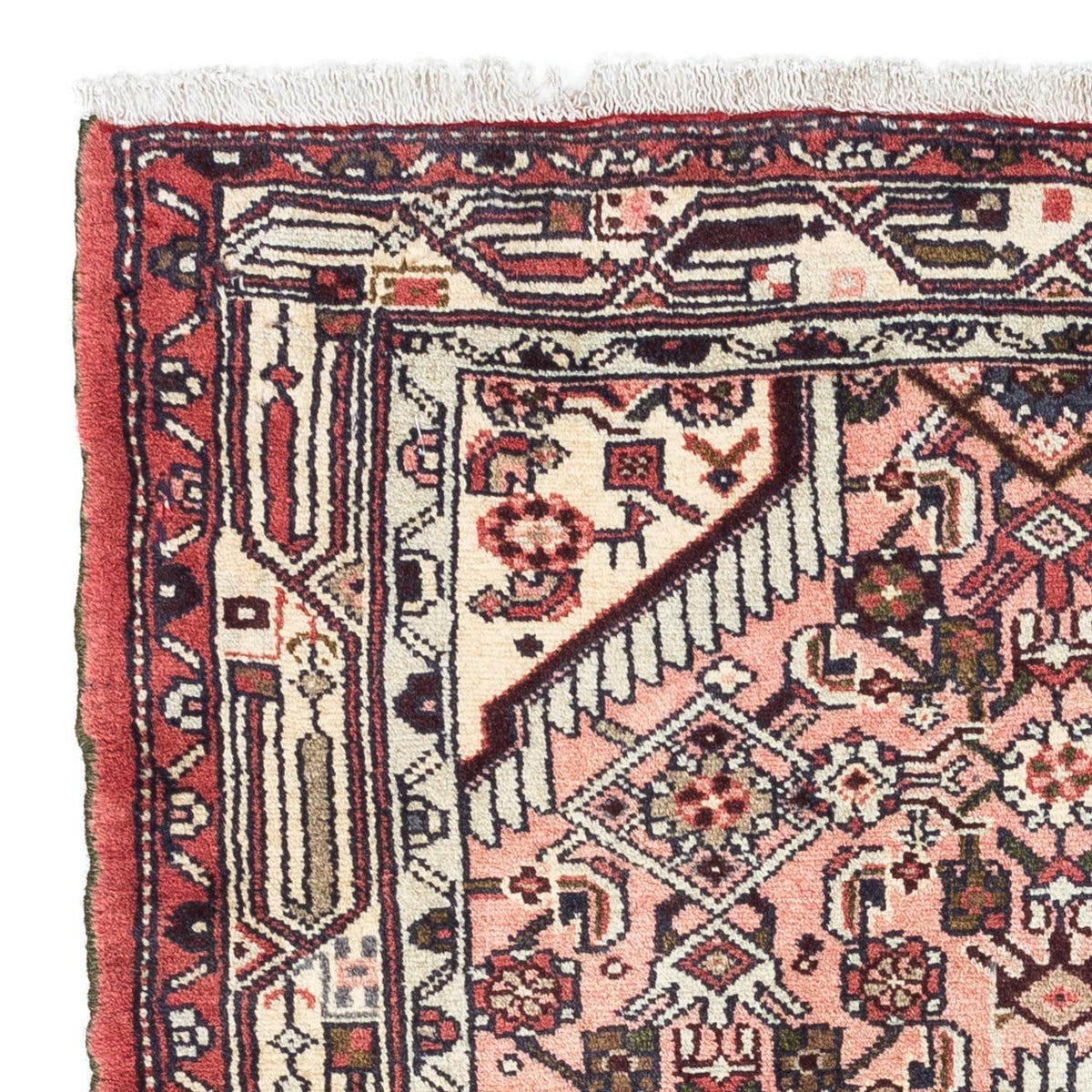 Perski dywan - Nomadyczny - 121 x 80 cm - jasna czerwień