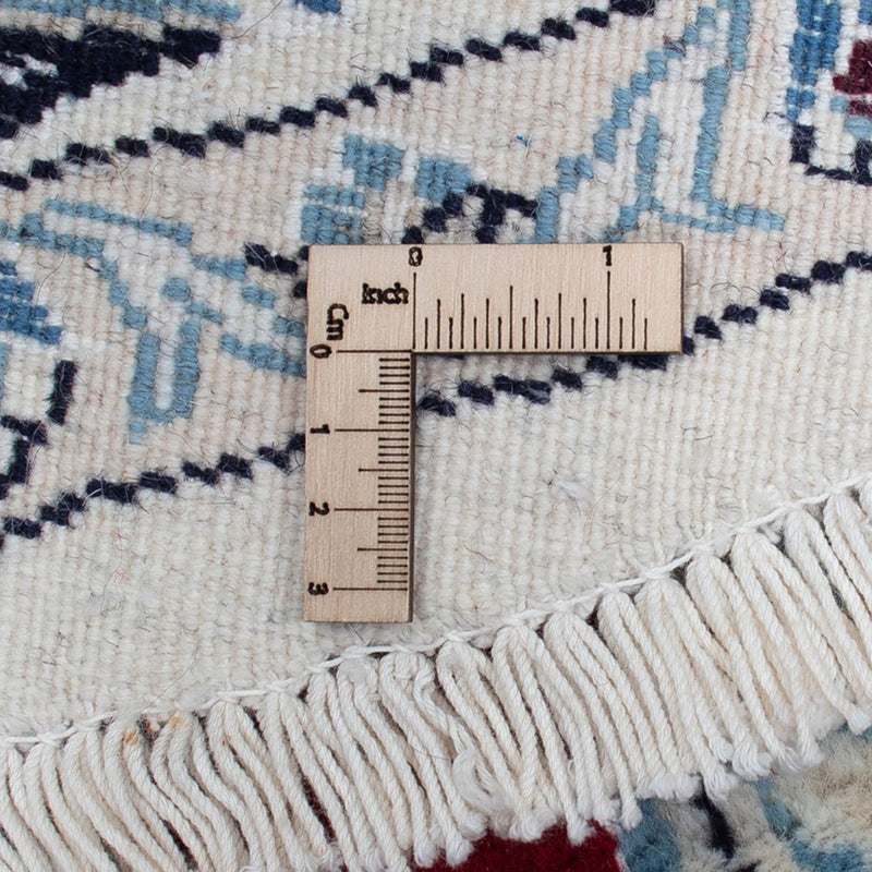 Dywan perski - Nain okrągły  - 250 x 250 cm - ciemna czerwień