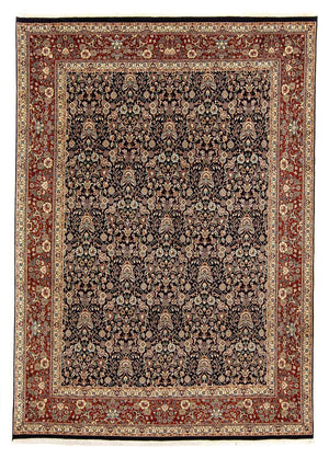 Dywan perski - Klasyczny - 330 x 238 cm - ciemnoniebieski