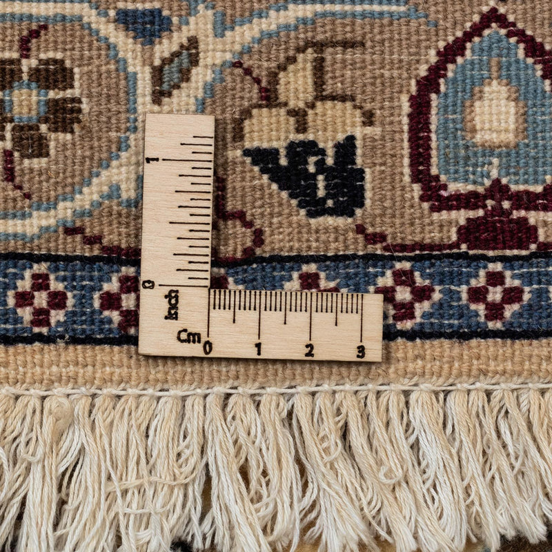 Dywan perski - Nain - Królewski - 353 x 255 cm - ciemny beż