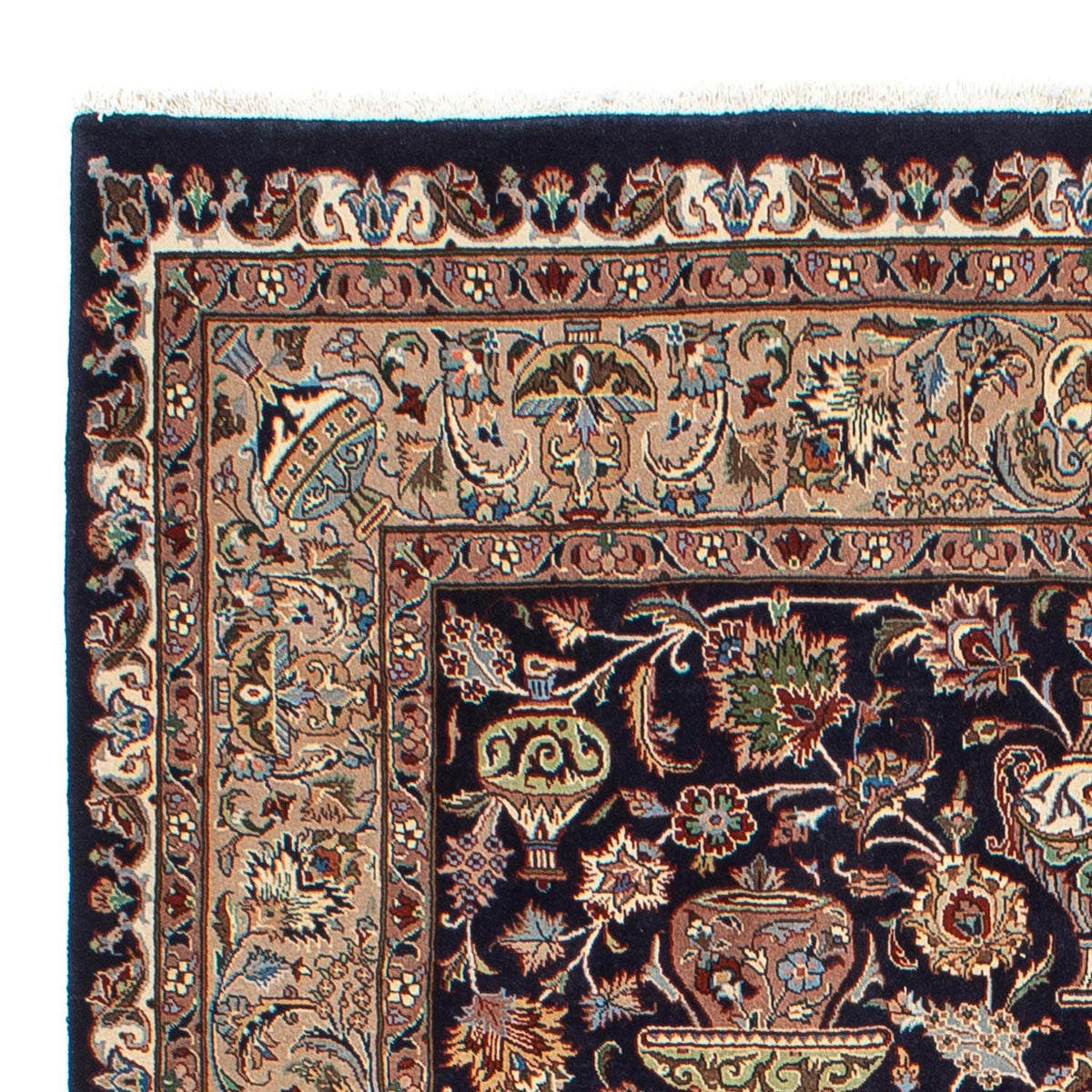 Dywan perski - Klasyczny - 288 x 196 cm - czarny