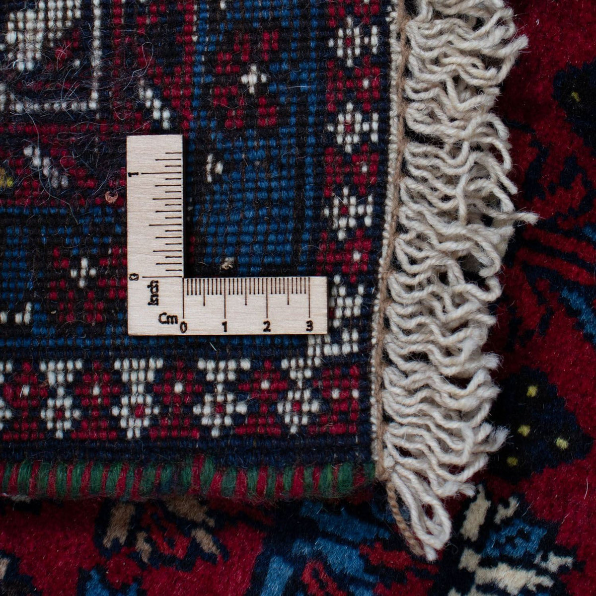 Perski dywan - Nomadyczny - 296 x 200 cm - ciemna czerwień