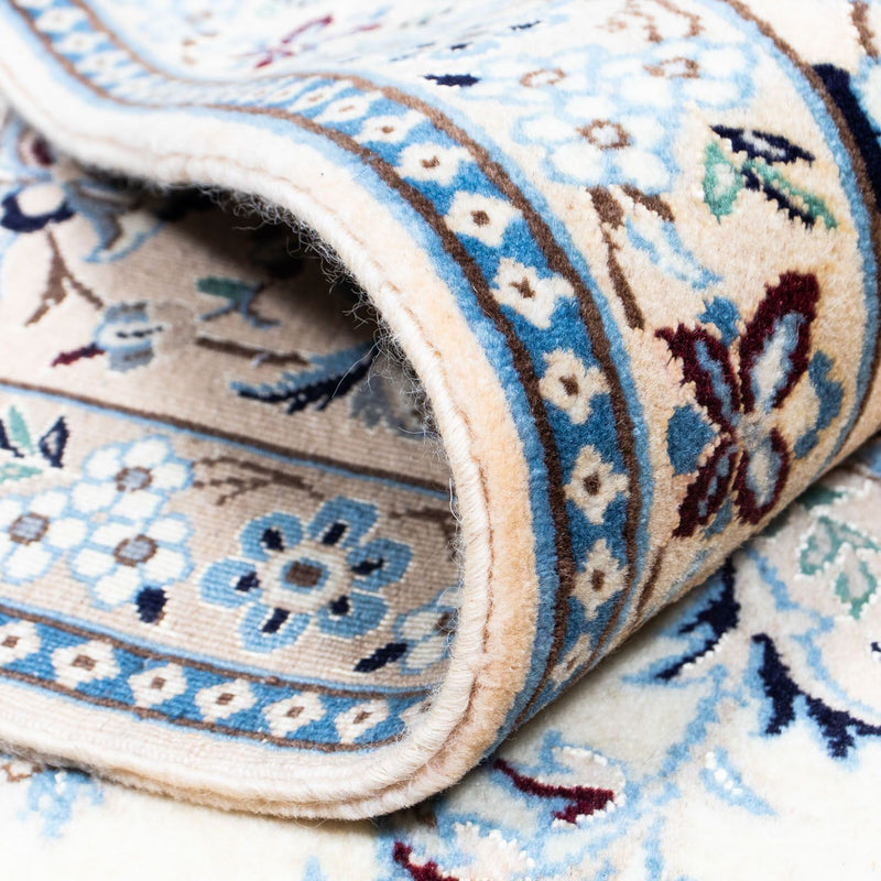 Dywan perski - Nain - Królewski - 294 x 198 cm - beżowy