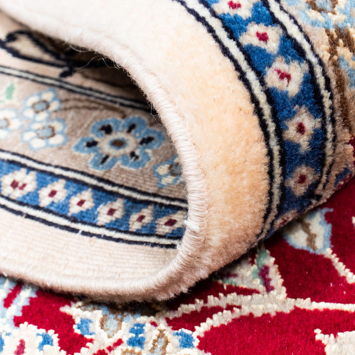 Dywan perski - Nain - Królewski - 295 x 203 cm - czerwony