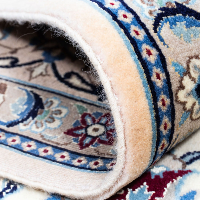 Dywan perski - Nain - Królewski - 303 x 202 cm - beżowy