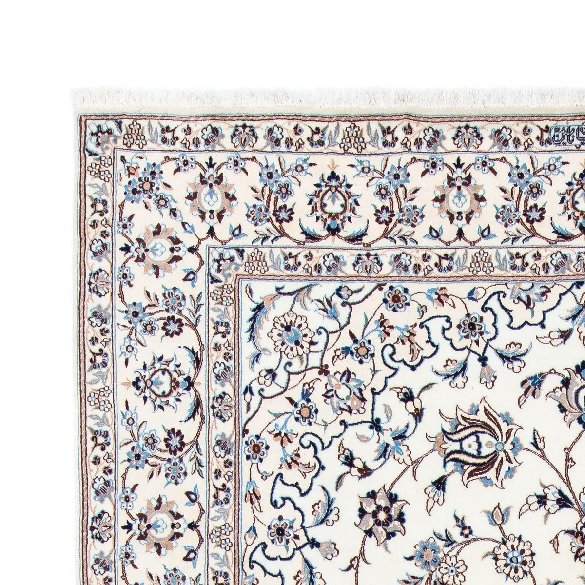 Dywan perski - Nain - Królewski - 305 x 202 cm - beżowy