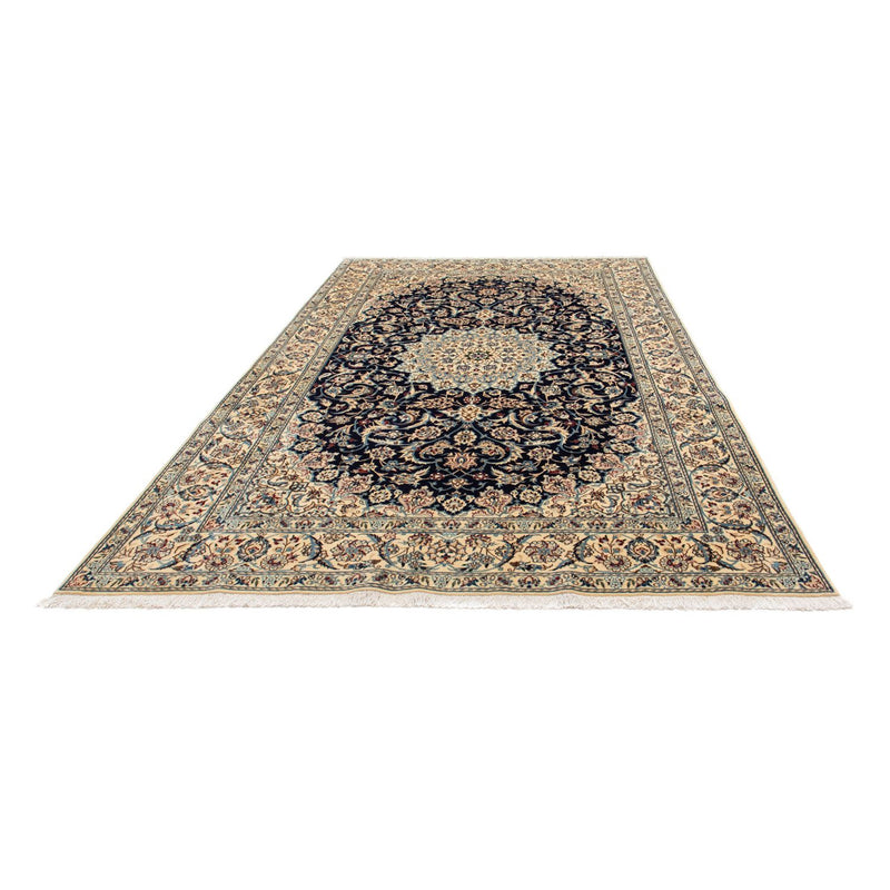 Dywan perski - Nain - Królewski - 298 x 200 cm - ciemnoniebieski