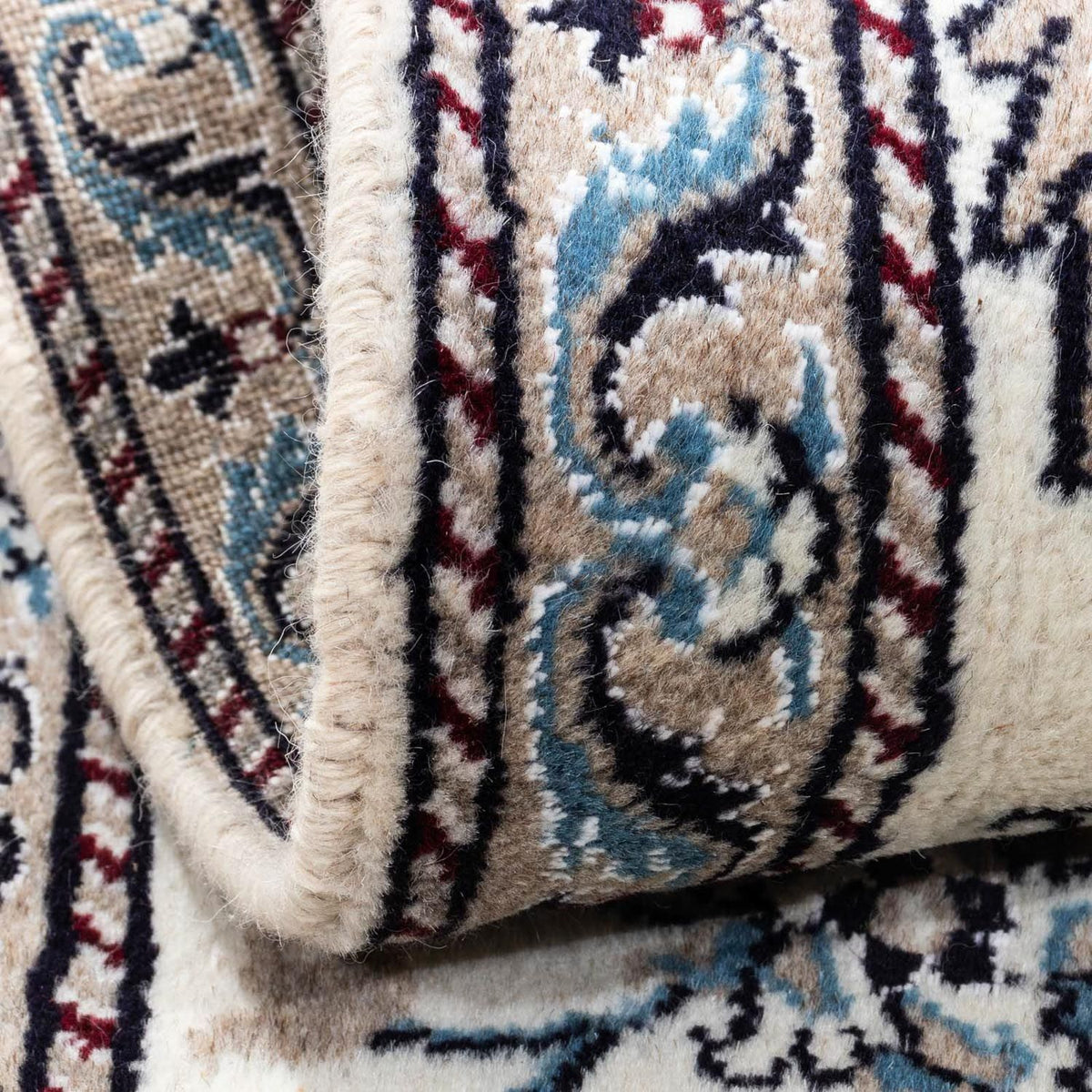 Dywan perski - Nain - 148 x 68 cm - beżowy