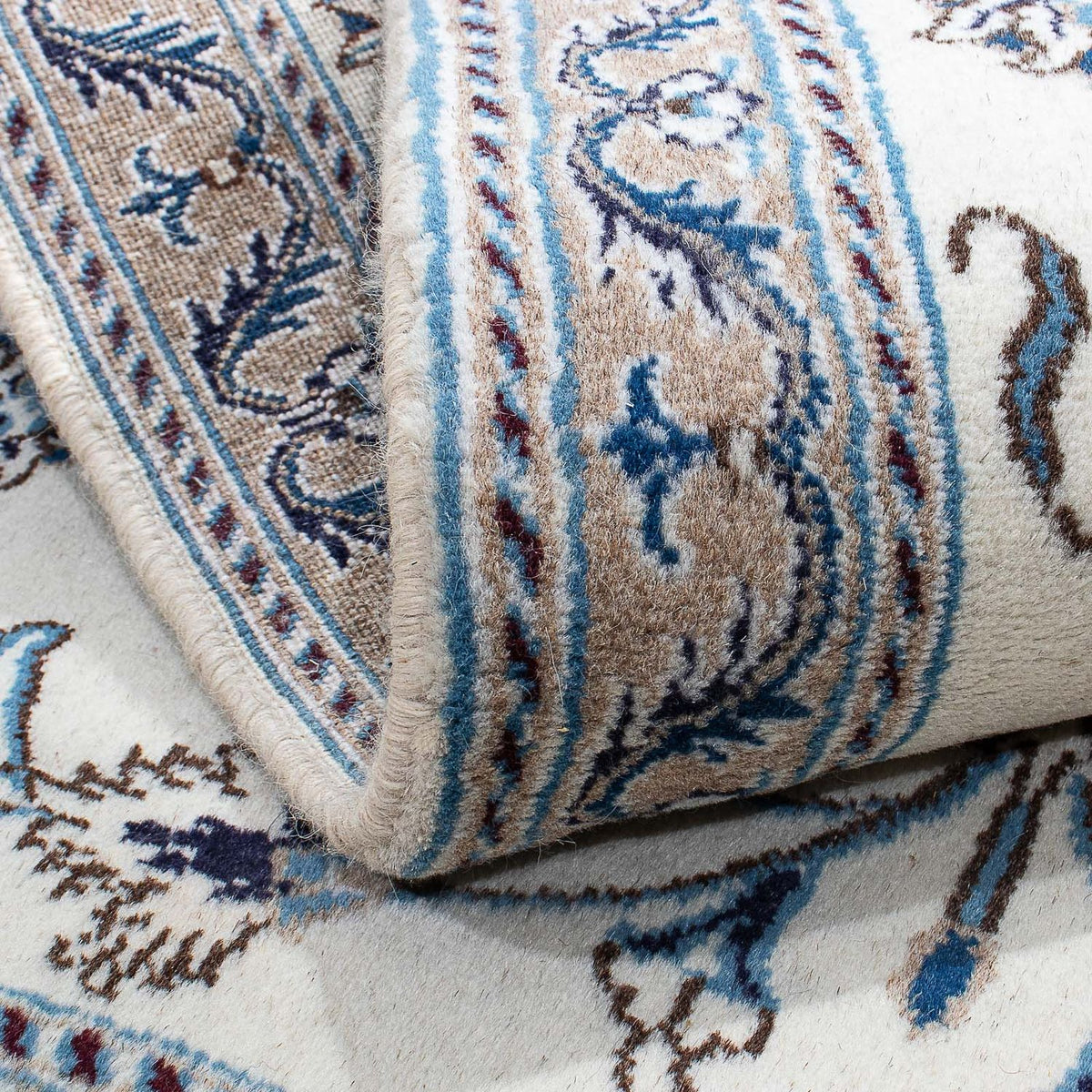 Dywan perski - Nain - 146 x 86 cm - beżowy