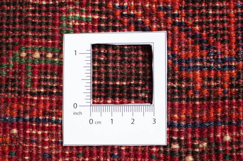 Perski dywan - Nomadyczny - 310 x 228 cm - ciemna czerwień