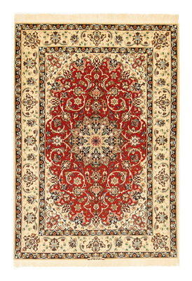 Dywan perski - Isfahan - Premium - 164 x 112 cm - czerwony