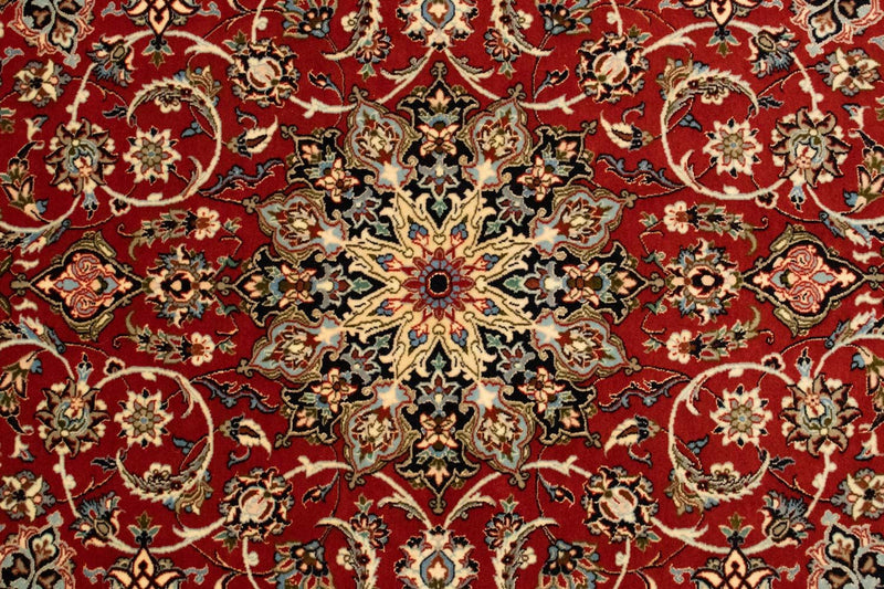 Dywan perski - Isfahan - Premium - 164 x 112 cm - czerwony