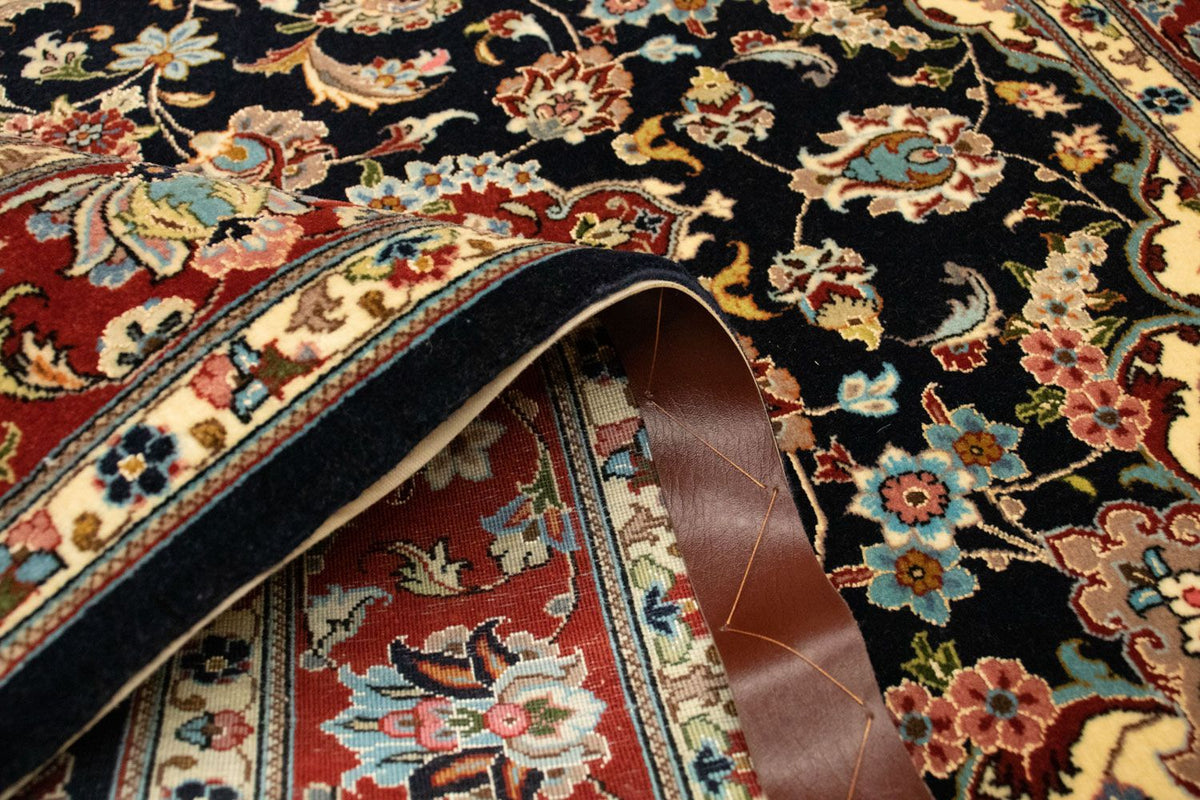 Dywan perski - Ghom - 151 x 105 cm - czarny