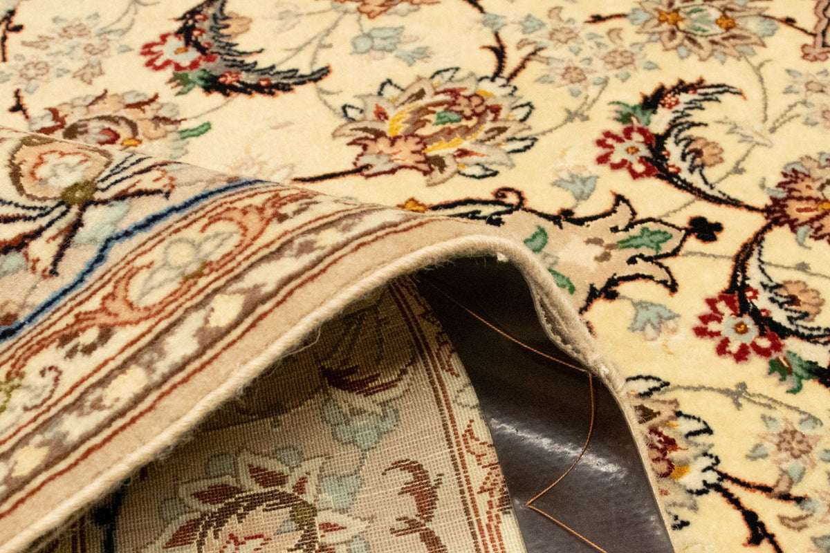 Dywan perski - Isfahan - Premium - 174 x 108 cm - beżowy